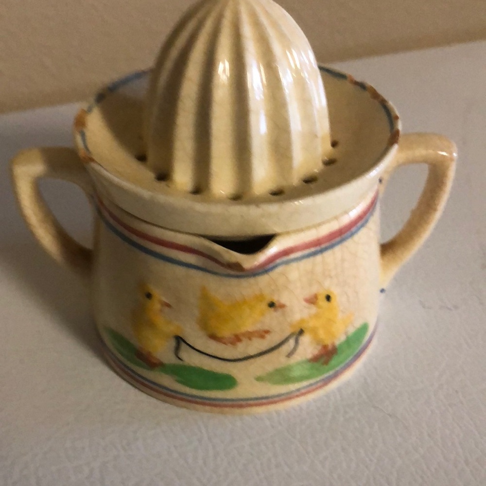 Vintage lemon squeeze.